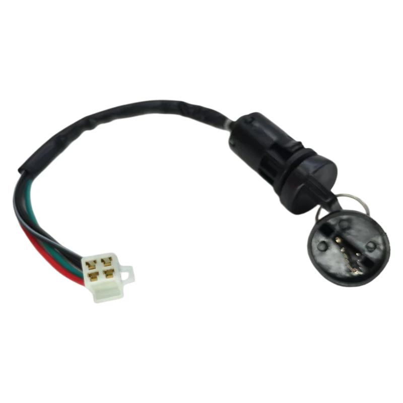 High Quality Waterproof Ignition Switch with Lock On Function for ATV Beach Bike Off-Road Motorcycle Replacement Parts