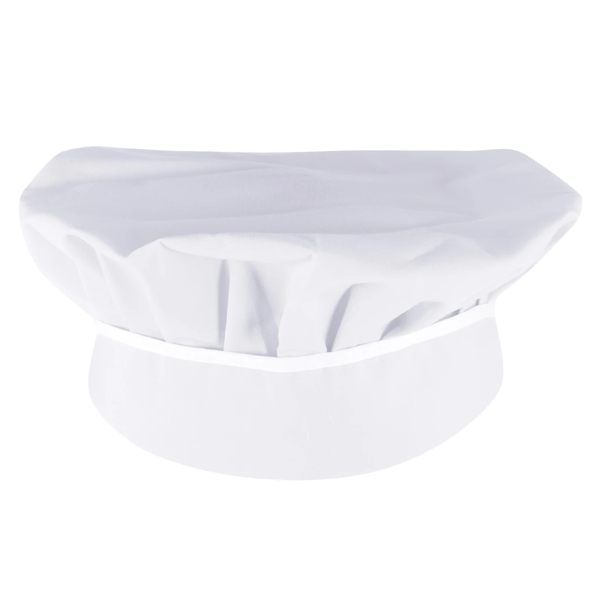 

1pc Dustproof Chef Hat Adjustable Pure Working Cap For Restaurant Catering Staff Food Baking Hat Chef Cap