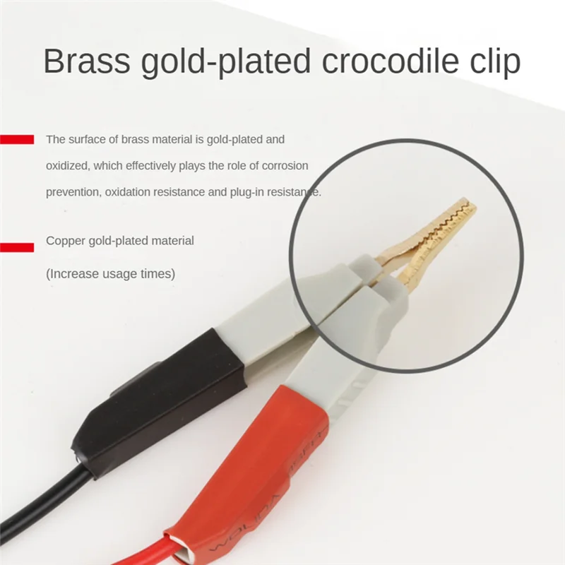 

【Superdeals】LCR SMD High-Precision Chip Capacitor Test Clip Alligator Clip Test Fixture Component Test Clip Electrical Tool Easy