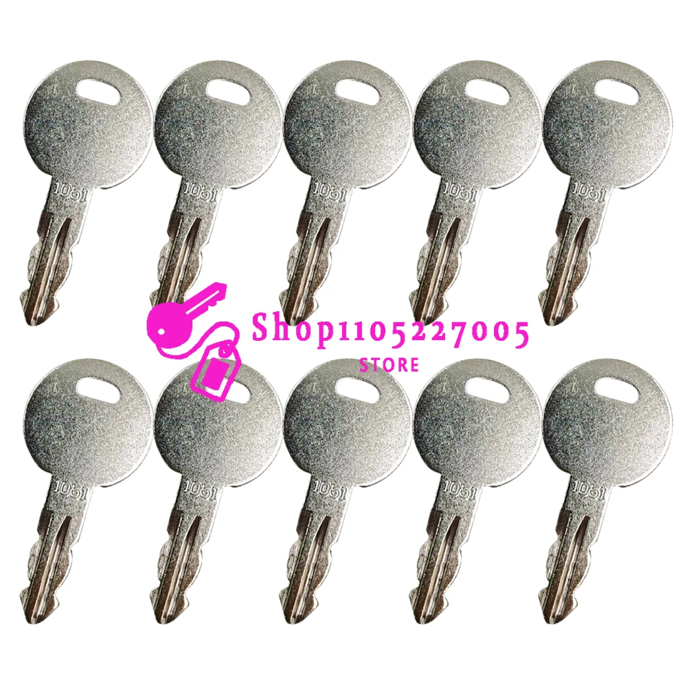 20/10/5/1 SZT. Kluczyki zapłonowe do koparek 1051 kompatybilne z Thwaites, kompatybilne z Terex Dumper Truck, nowe