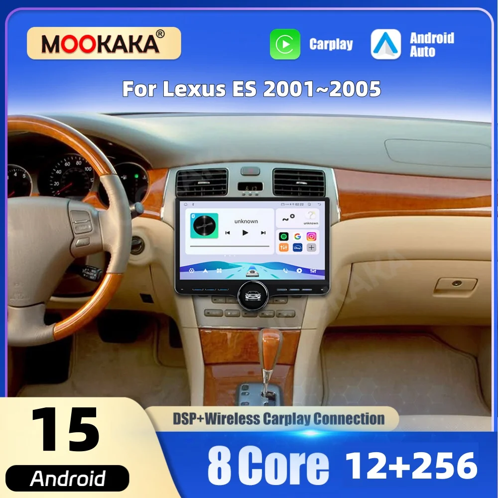 11.5 inch Car Multimedia Player Android Touch Screen For Lexus ES 2001~2005 Car Radio GPS Navigation CarPlay Auto Head Unit