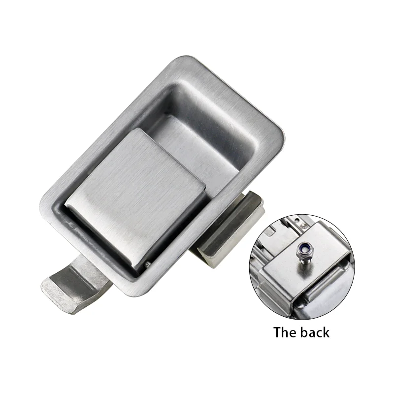 Stainless Steel Square Lock Industrial Electrical Automation Machinery Equipment Flat Lock Distribution Box Panel Lock