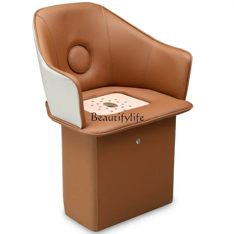 Sitting Moxibustion Chair Automatic Intelligent Smoke Cleaning Hemorrhoids Fumigation Open Flame Moxibustion