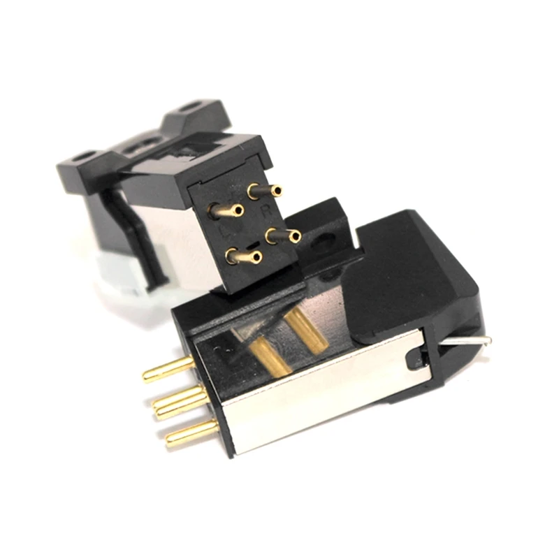 Moving Magnetic Cartridge LP Turntable Phonograph Half-drilled Cone Stylus Accessories