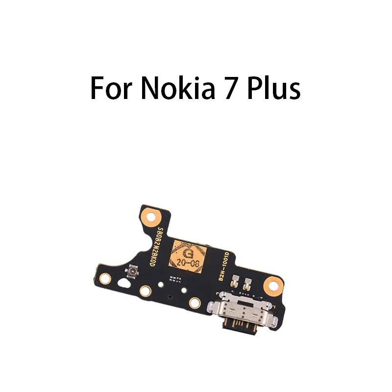 

(org) USB Charge Port Jack Dock Connector Charging Board Flex Cable For Nokia 7 Plus