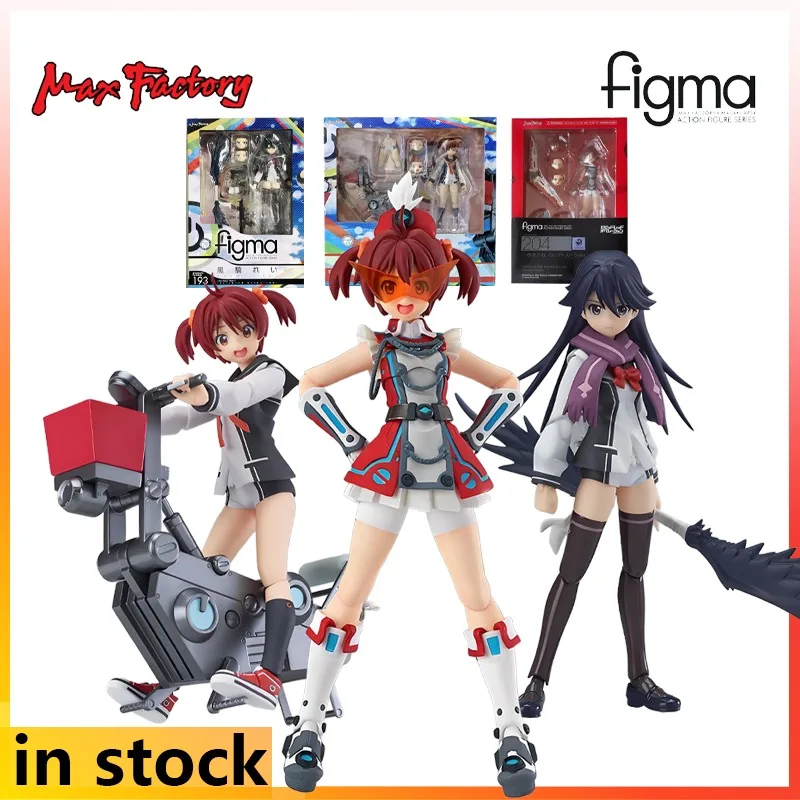 Authentique cheveux raides MAX Figma produit fini mobile exquise poupée cramoisi guerrier Anime jouet modèle Festival cadeau pour les garçons