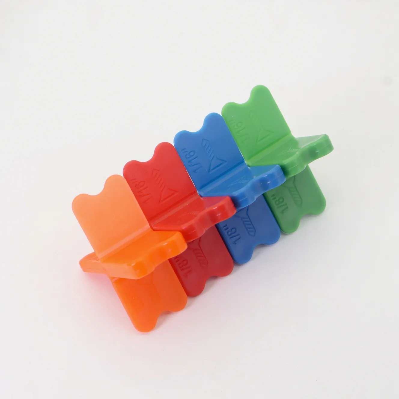 1-50Pcs Deck Spacer Tool 4 Size Gap 4 Colors Deck Spacers Reusable Wood Composite Decking Installation Alignment Leveling Gasket