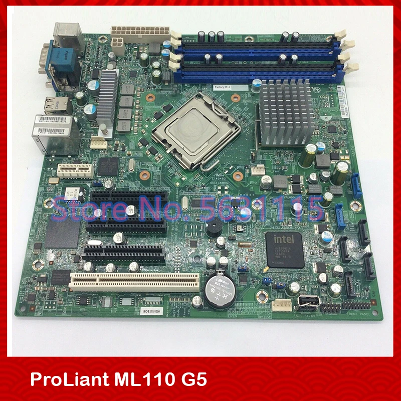 Original Server Motherboard For HP For ProLiant ML110 G5 445072-001 457883-001 Good Quality