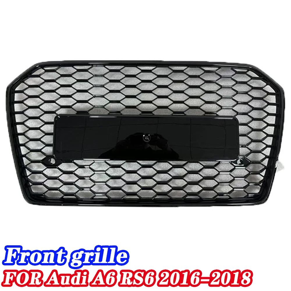 

Suitable for Audi A6L Center Mesh Modified RS6 C7 PA Mask Honeycomb Grid Front Bar Grille 2016-2018