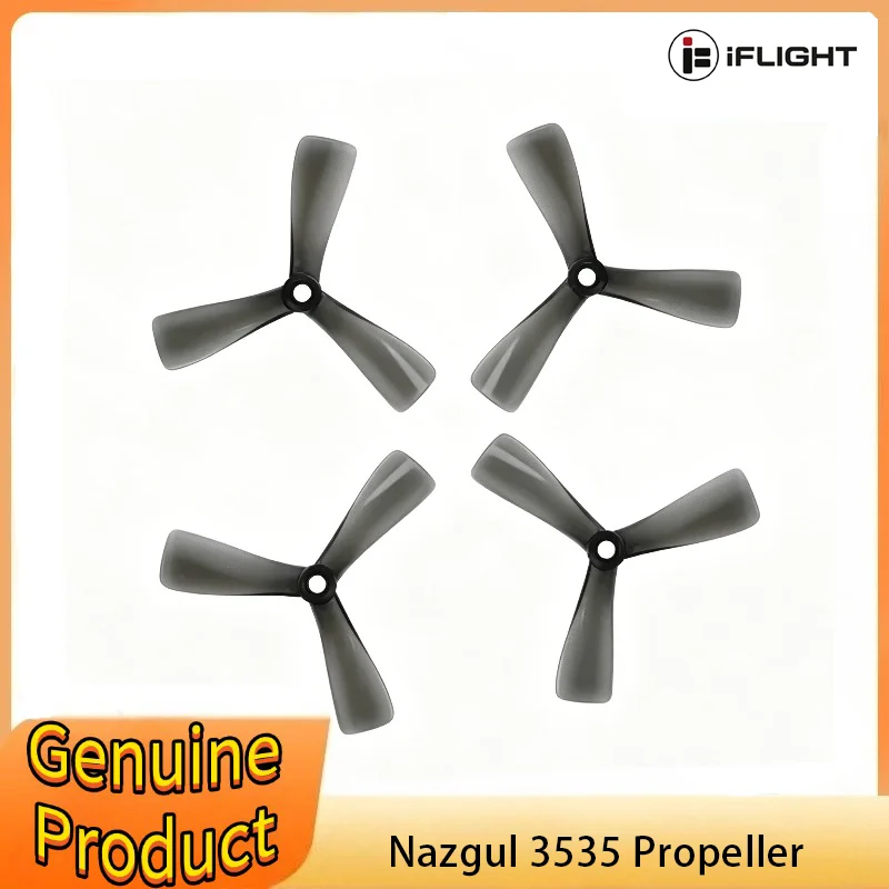 IFlight Nazgul 3535 3.5inch Cine Tri-blade/3 Blade Propeller Blade with 5mm Mounting Hole for FPV Protek35 Parts