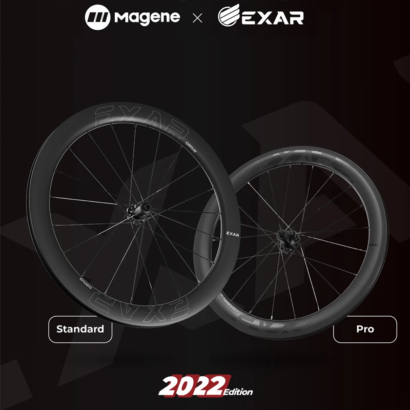 

Magene Bike Carbon Wheelset Wheels Bicycle Disc Rim Brake Center Lock Road Cycling