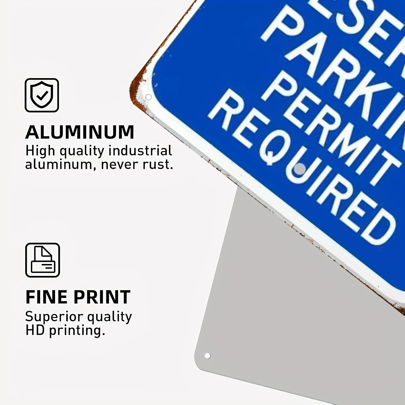 مسطح ثنائي الأبعاد - سيتم تطعيم قاتل ADA بقيمة 250 دولارًا، لافتة معدنية لوقوف السيارات محفوظة، ديكور فني جداري حديدي مقاوم للماء مقاس 8 × 12 بوصة