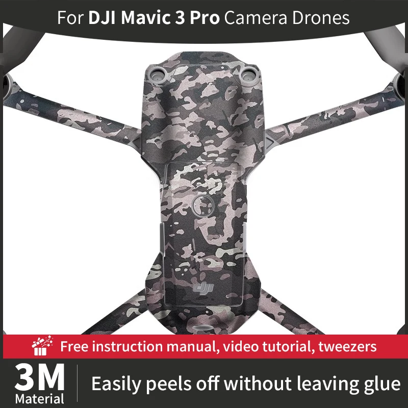 For DJI Mavic 3 Pro SKin DJI Mavic 3 Pro Camera Decorative Stickers Anti-scratch Camera protective film More Colors