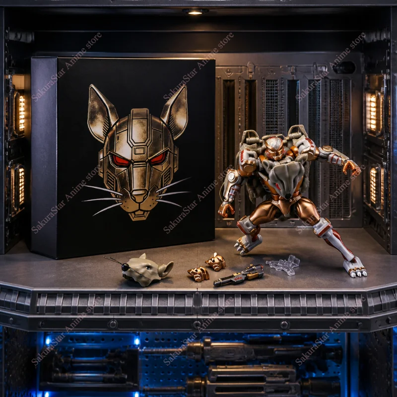 

【In Stock】Transformation Toys GP-15 Beast Wars Rattrap KO MPG15 Deformable Robot Action Figure Classic Collectible Toy Gift
