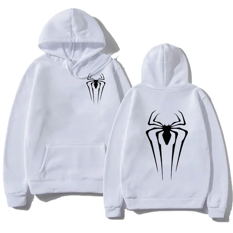 Spider Pattern Autumn and Winter New Men's and Women's Pullover Street Spider Printhoodie Sweatshirt Hoodie Looseventilat Hoodie