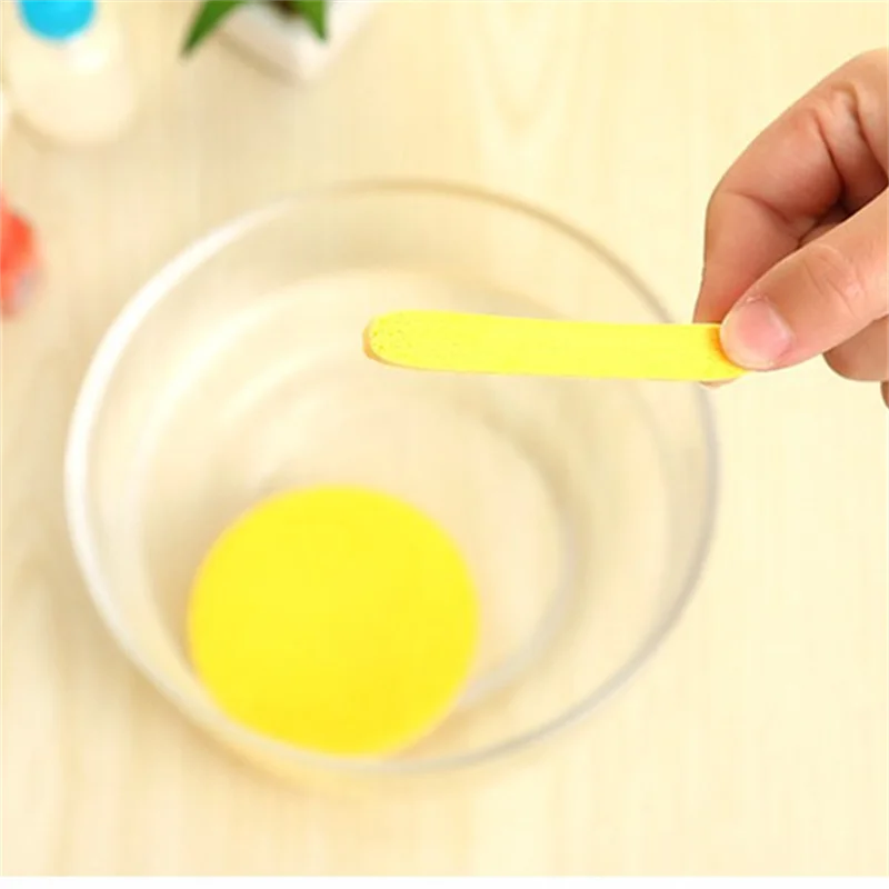 50pcs/box Compress Face Wash Puff With Storage Box Facial Cleansing Sponge For Makeup Remover Face Wash Sponge Skincare Tool