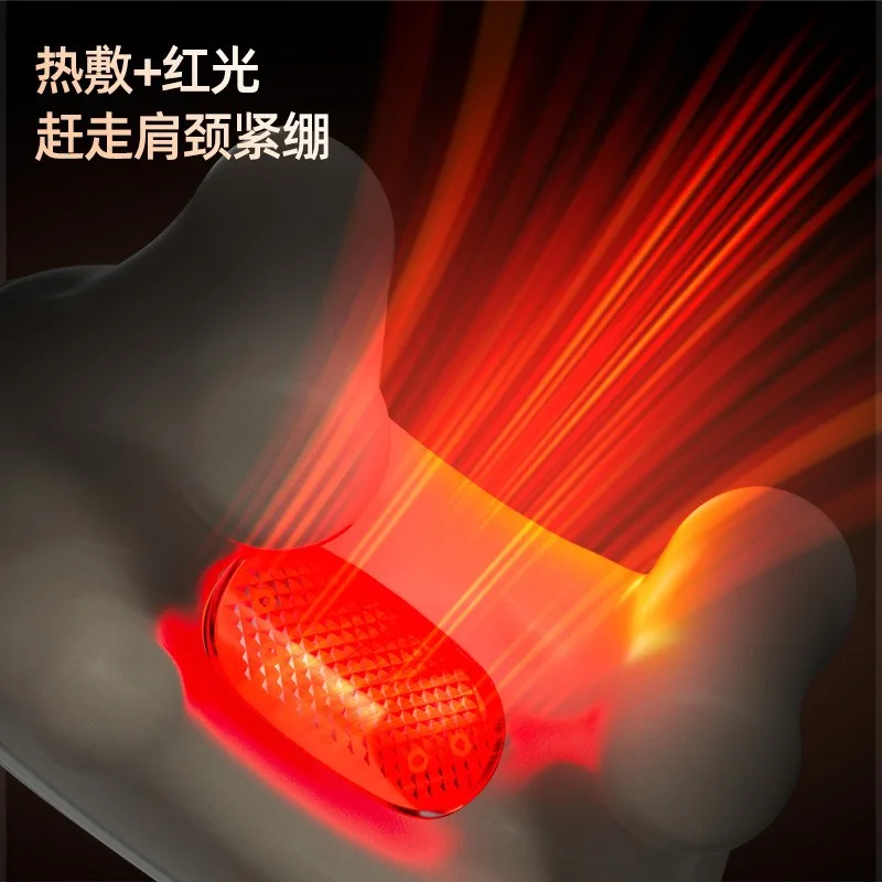 Neck Shoulder & Back Massager, Shiatsu Shawl for Trapezius & Cervical | Home Relaxation & Pain Relief Device
