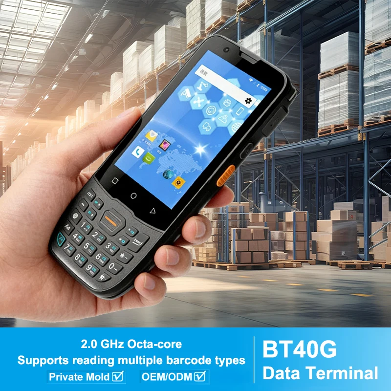 Android 2D Qr Code Reader Handheld Terminal Pda Android Barcode Scanner with Nfc Reader Pdas