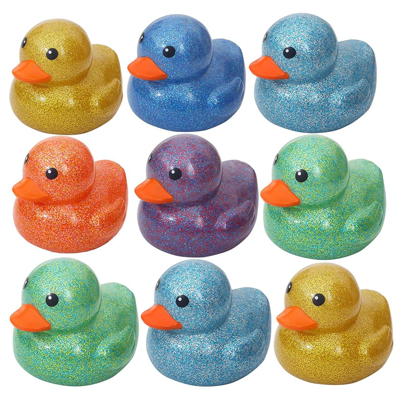 6.89 Inch Giant Rubber Duck Big Rubber Duck Large Duckling Bath Toy  for Summer Baby0 Shower Birthday Party