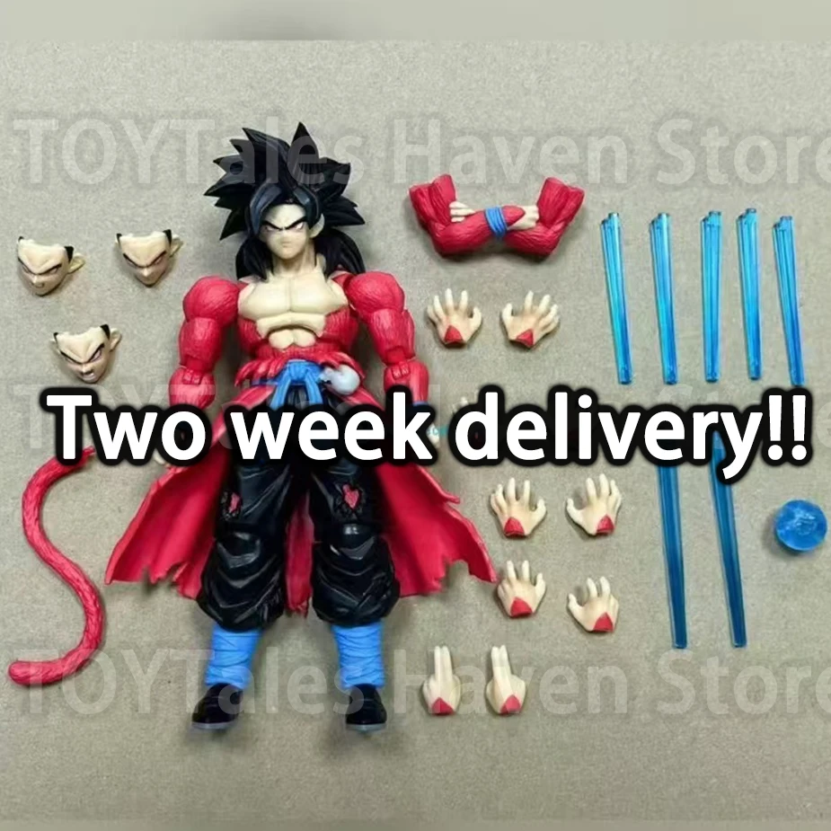 [Goku IN STOCK] Dragon Ball Figure Demoniacal Fit Son Goku Vegetto Action Figures SHF SSJ4 Super Saiyan 4 Untamed Power Model