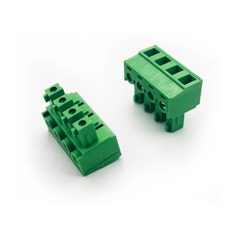 (10 pcs) 2EDGK - 5.08mm Plug-in PCB terminal block 15EDGK 5.08mm MC1.5 Individual hole holder ST connector 2P~12P 2EDG15K 5.08