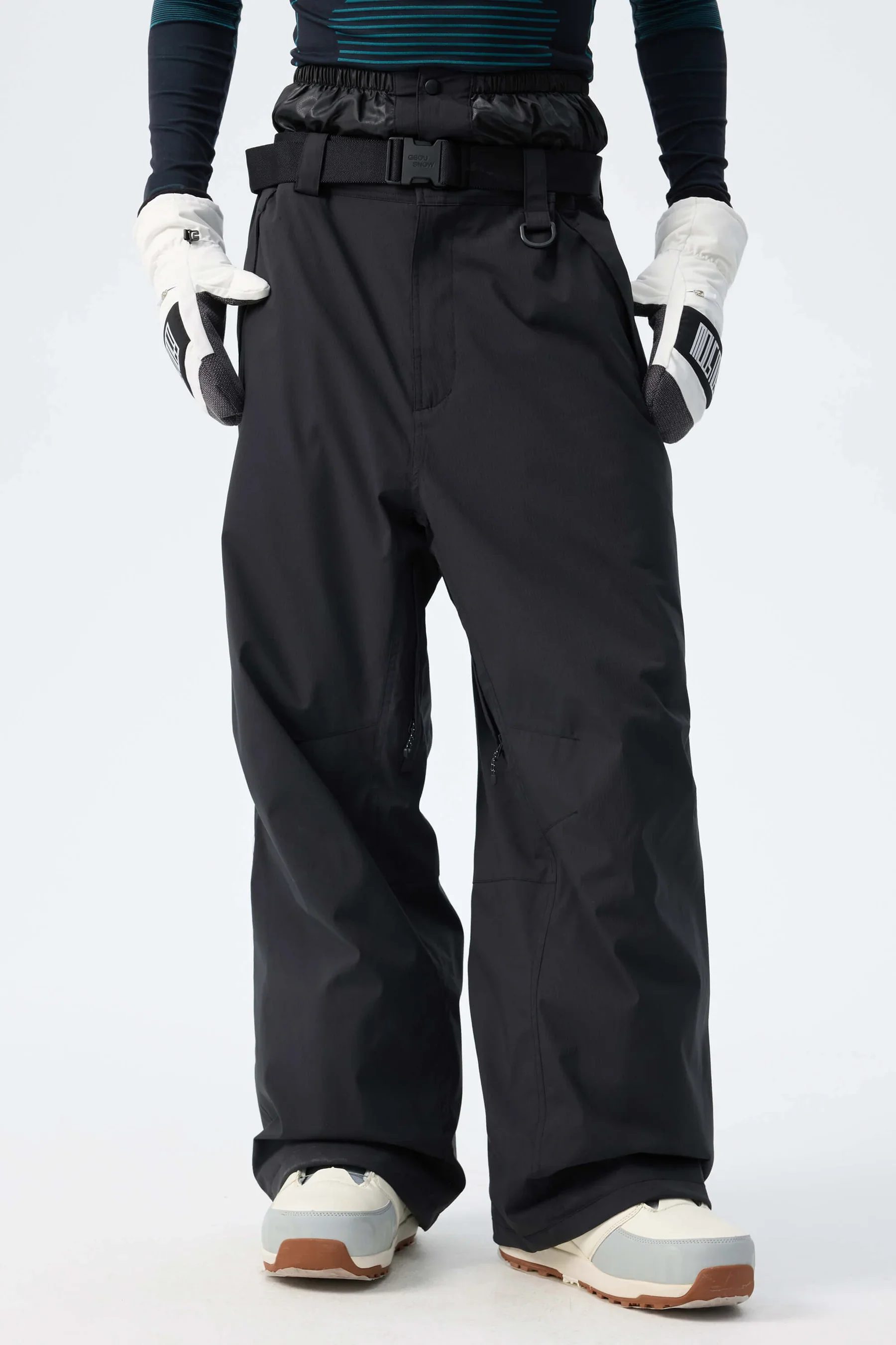 กางเกงสกีและสโนว์บอร์ด Gsou Sn - Ski Pants Waterproof Insulated Winter บทวิจารณ์และราคา