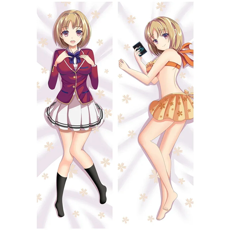 

2WAY/WT New Japanese Anime Beding Hugging Body Pillow Case Cover Otaku Peach Skin 2Way Body Pillowcase