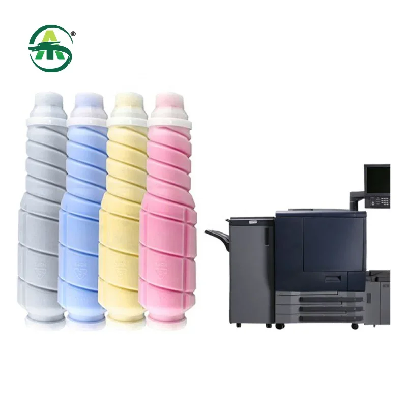 Cartucho de toner tn612 compatível com konica minolta bizhub c6501 5501 cartuchos de copiadora suprimentos 4 unidades/conjunto peças sobressalentes de copiadora