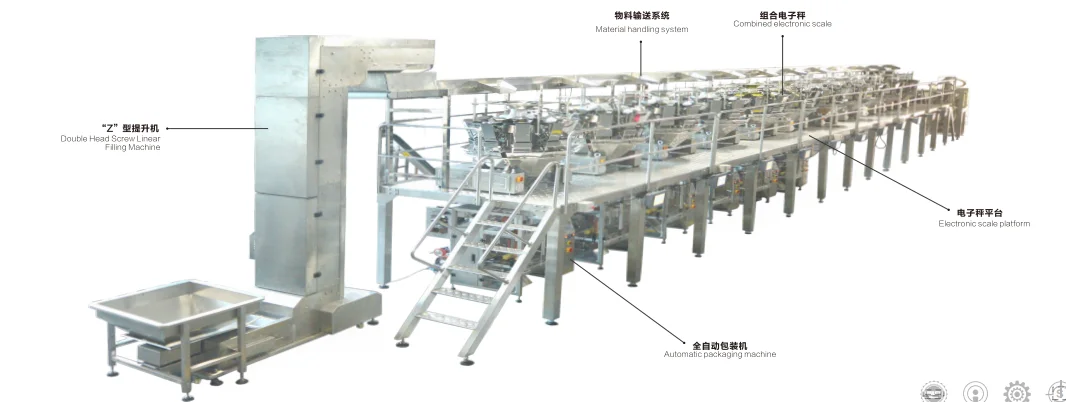Automatic Powder Packaging System for Flour Mill Powder Corn Flour Rice Flour Sachet Customize