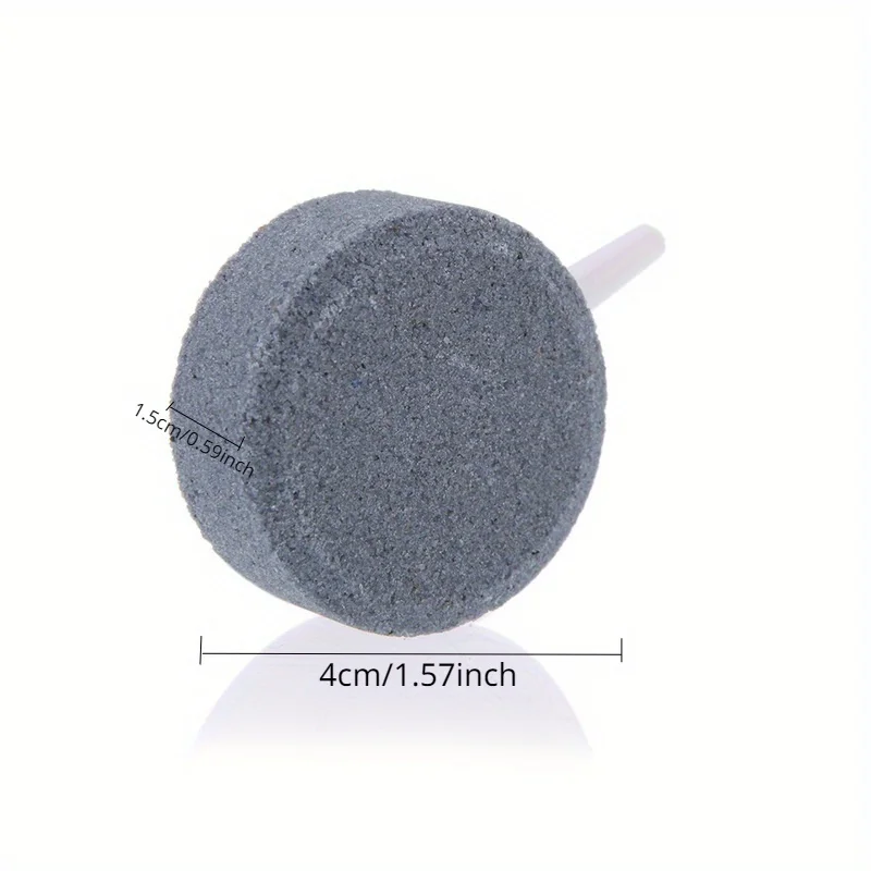 Air Bubble Stone Aquarium Aerator Pond Pump Air Stone Bubble Disk Aquarium Air Pump Hydroponic Oxygen Plate Aquarium Accessories