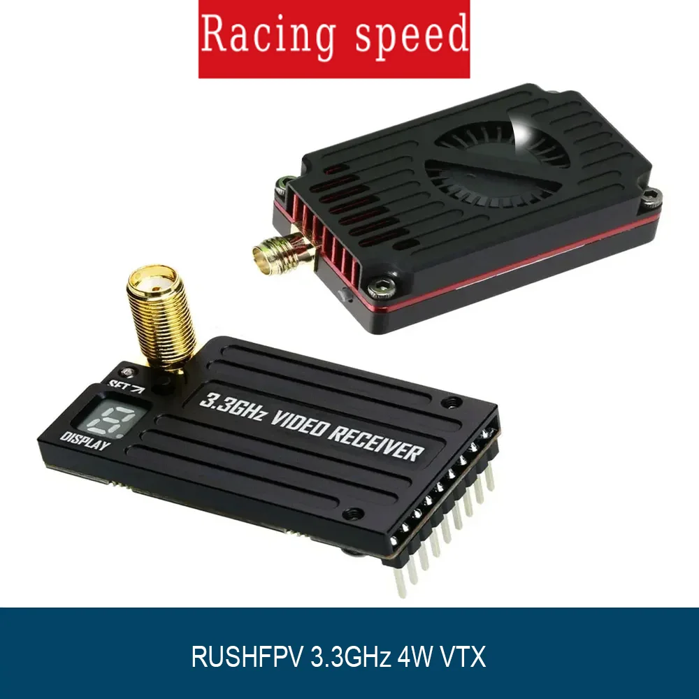 rushfpv-33g-4w-vtx-supports-irc-tramp-protocol-7-30v-video-transmitter-33ghz-glasses-vrx-module-for-rc-fpv-long-range-drone
