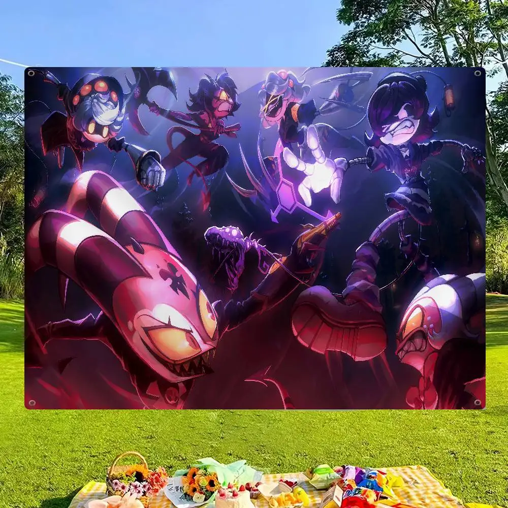 M-murder Uzi N V J Drones Advanced Printing Commercial Advertising Flag Company Party Banner