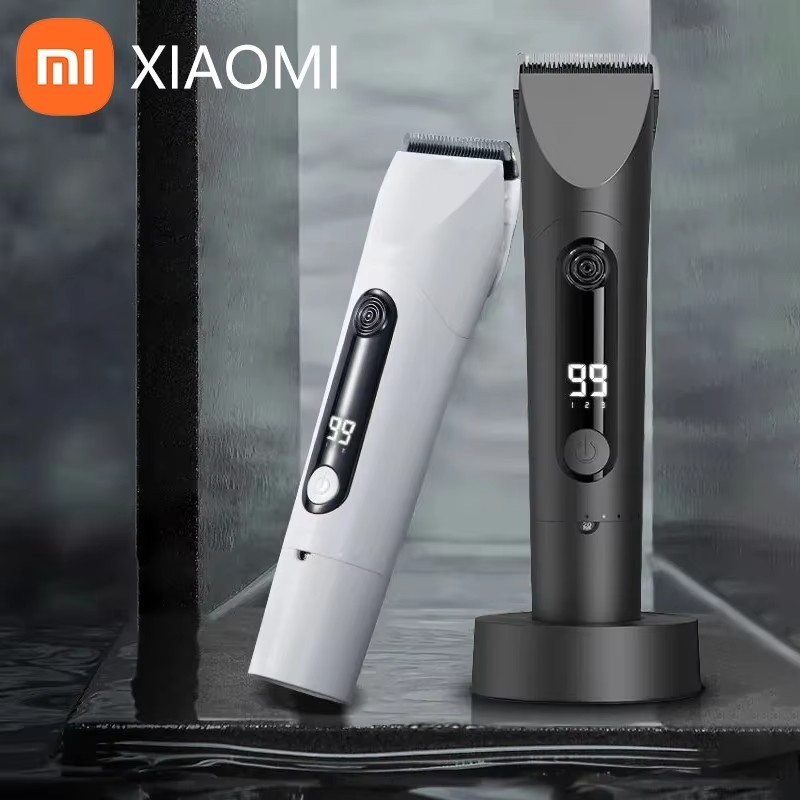 Xiaomi Mijia Hair Clipper Wireless Hair Cutting Trimmer Barber Cutter Titanium Alloy Blade Trimer for Men Electric Shaver 