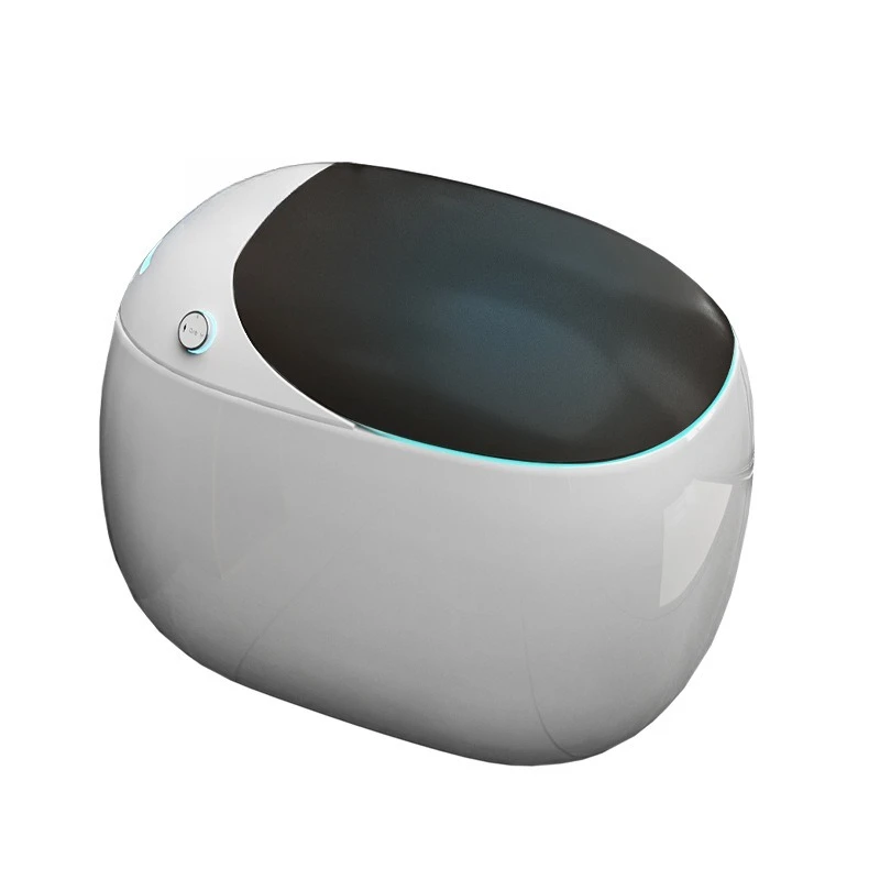 

New egg-shaped smart toilet round automatic toilet electric seat without water pressure limit instant sterilization