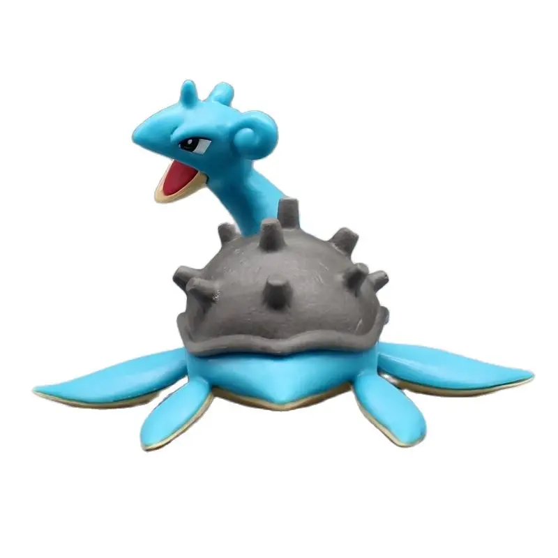 Figura de Pokémon Lapras de 4 ", 2 colores opcionales, dragón de Pokémon Leyendas, modelo violeta escarlata, decoración, muñeco de mascota monstruo de Anime