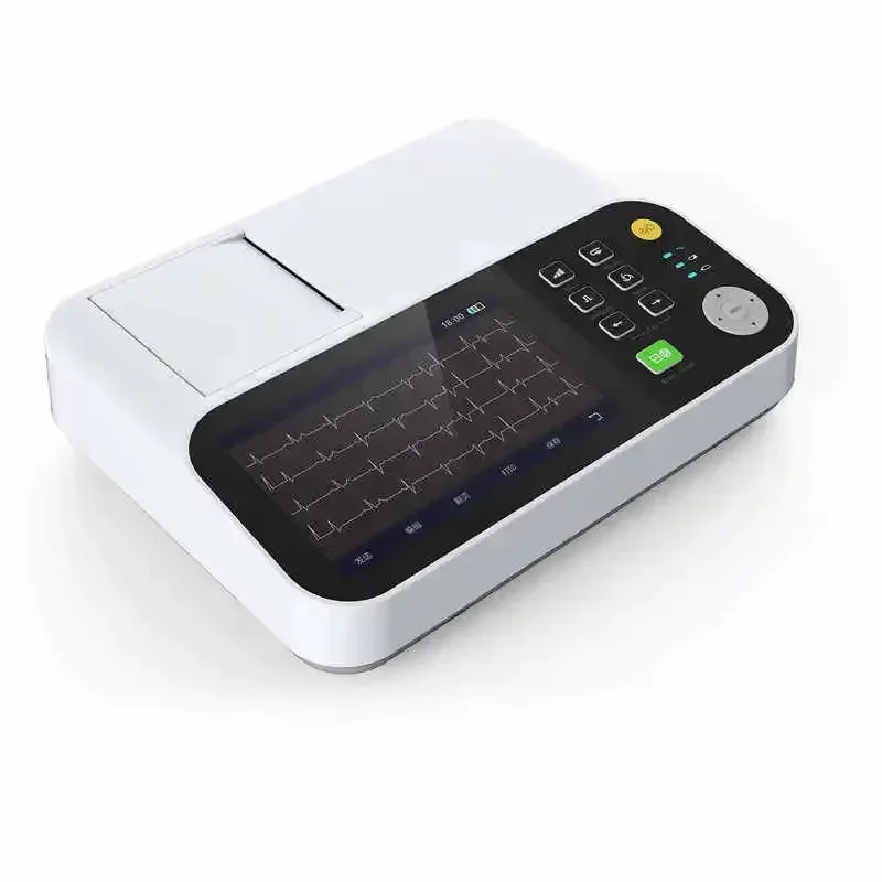 3채널 심전도 기계 가격 전기심전도기 EKG 기계 12리드 심전도 선택적 수의학 버전