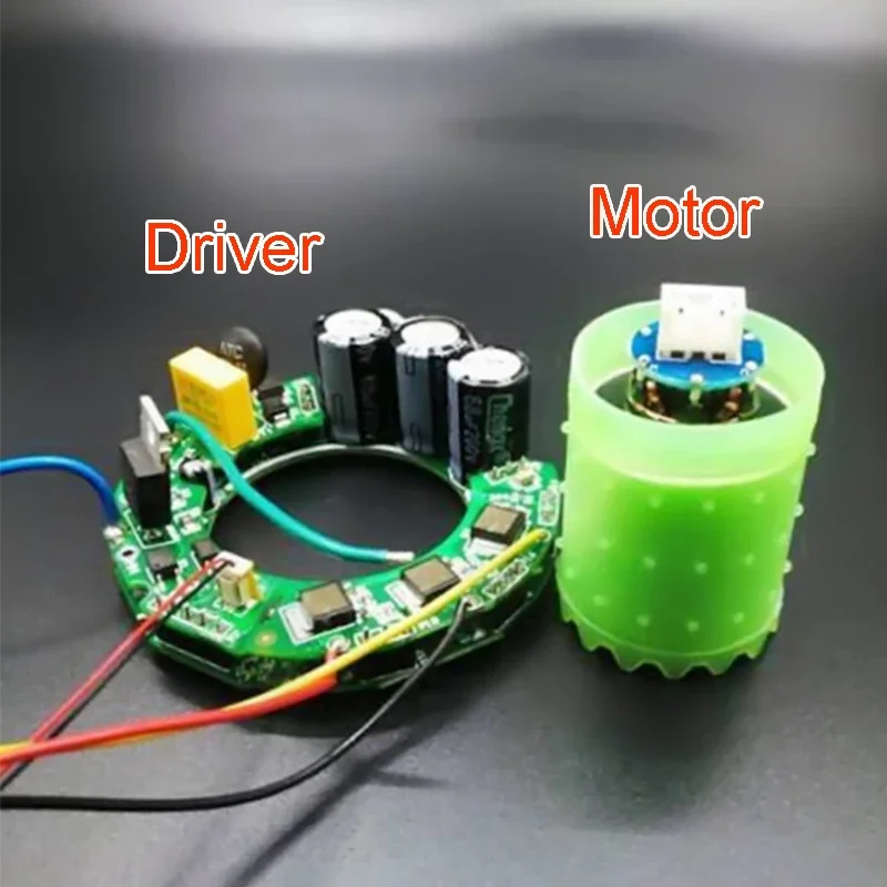 130W 50Hz 3-phases CCW Brushless Motor Driver AC 220V 104000RPM Supper Ultra-high Speed High end Hair Dryer Electric Motor