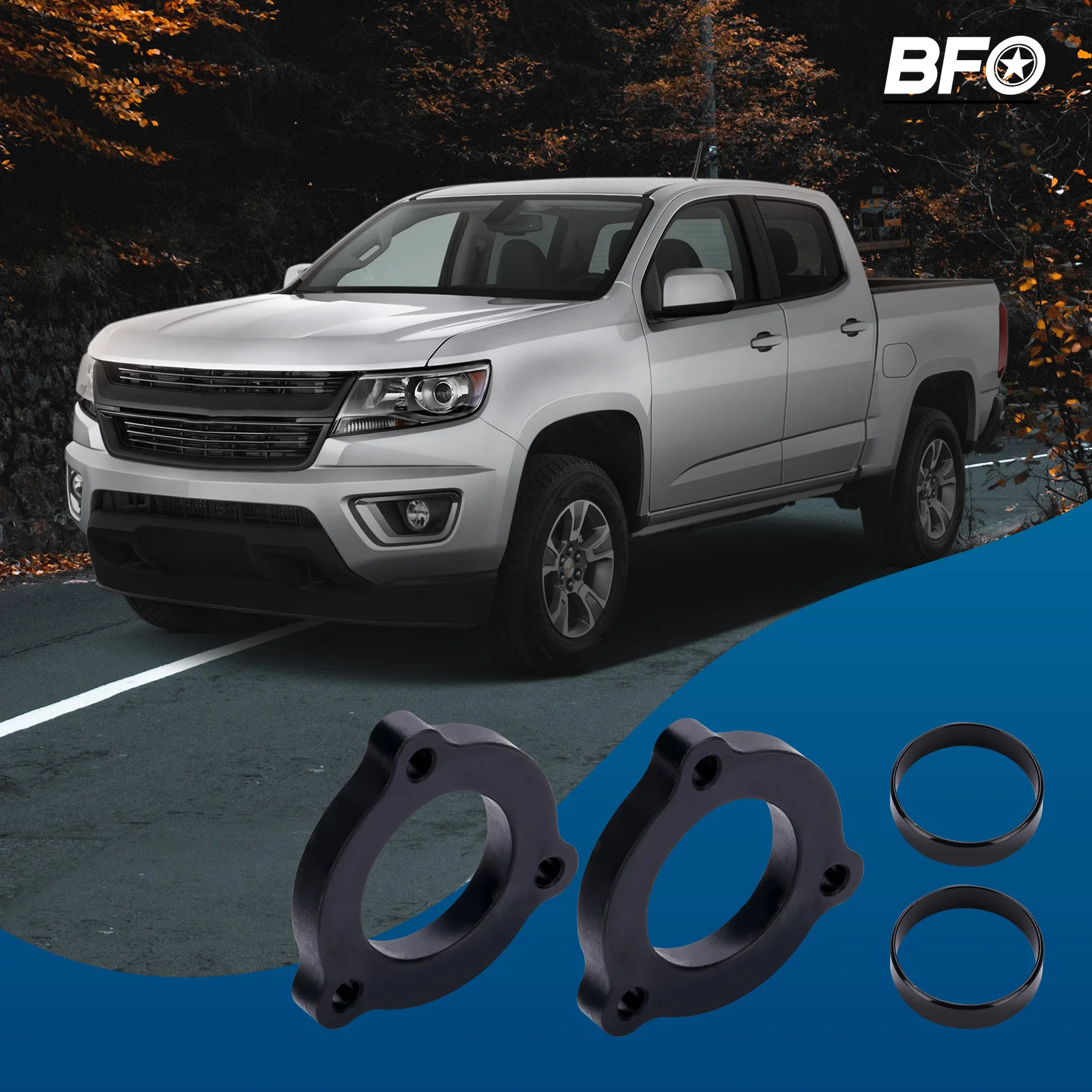 

2" Leveling Lift Kit spacers for GMC Canyon Chevy Colorado 2015-22