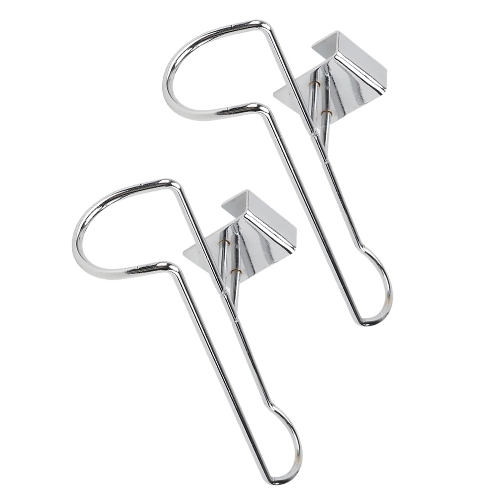 2 Pcs Skate Rack Roller Holder Skates Display Hanger Bracket Skateboard Ice Girl Stainless Steel