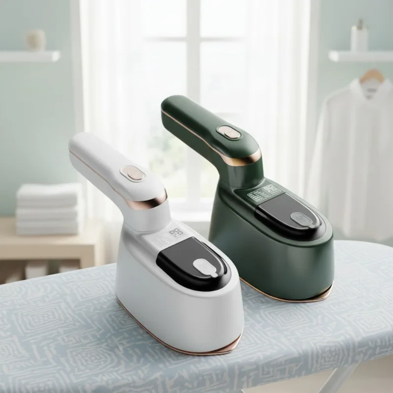 1100W Professional Mini Steam Iron Handheld Fold Electric Iron New Handheld Travel Garment Steamer Iron