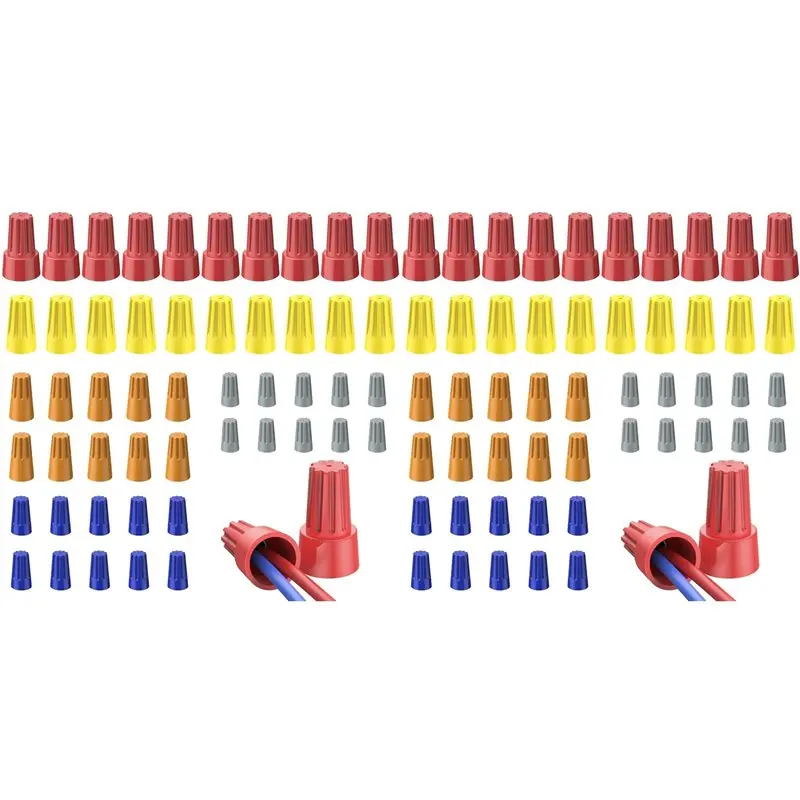 Abfa 100Pc Wire Nut…
