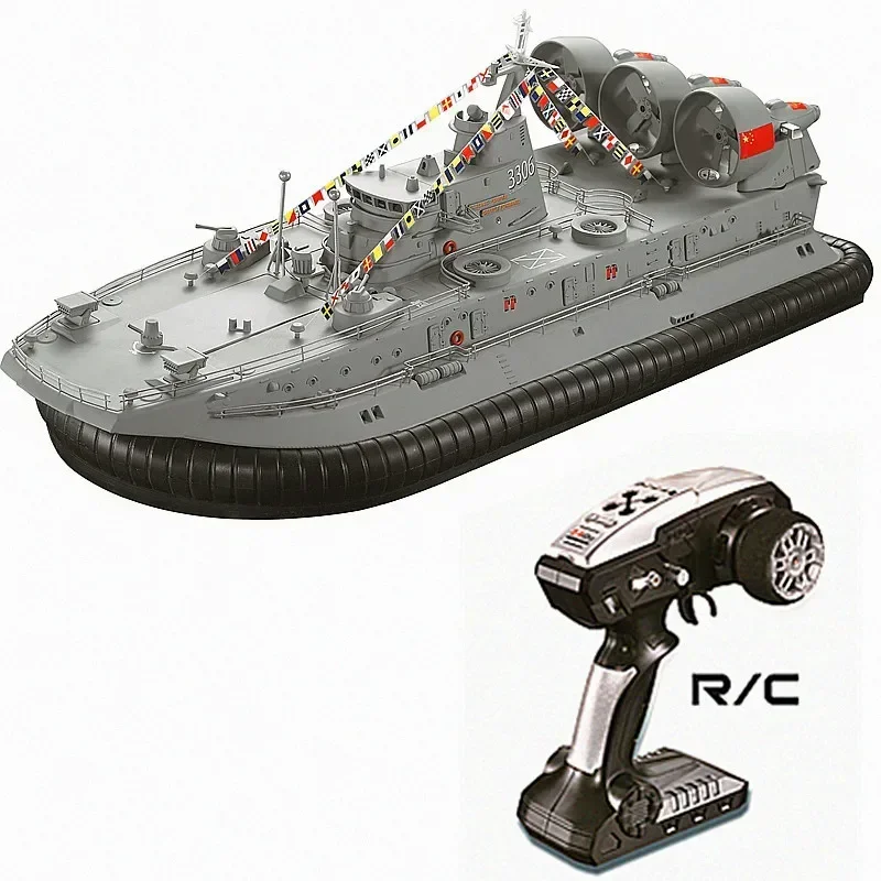 

HG RC Hovercraft 1/110 C201 ZUBR-Class LCAC Landing Boat Multi Function Ship Model