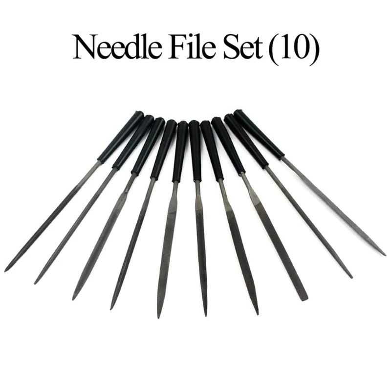 Needle File Set Guitar Saddle Nut Repair Tools Sharpening Grinding Carving