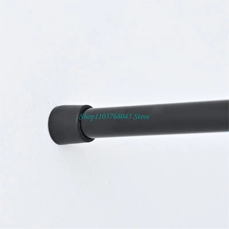 R53F NonSlip Tension Curtains Rod 17-42inch for Curtains and Doorways Easy Setups