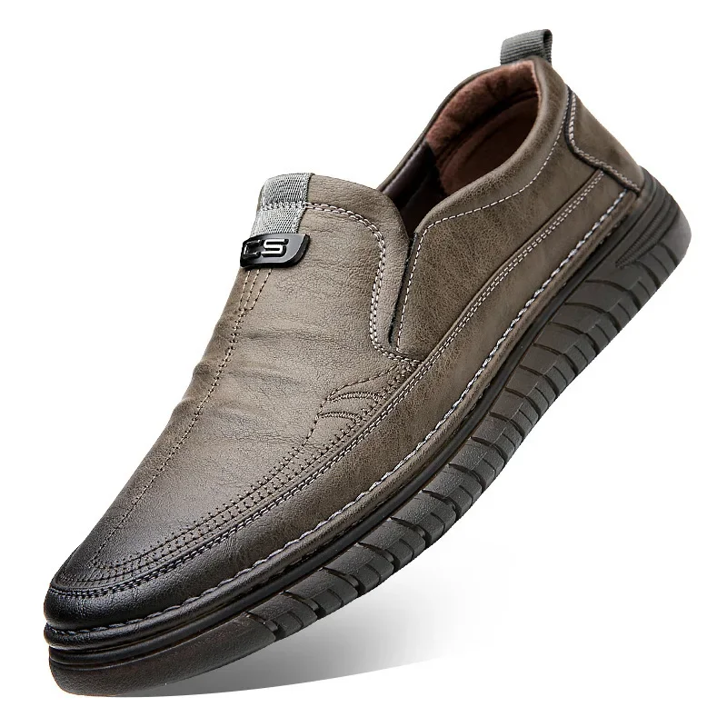 

High Quality Outdoor Comfortable Fashion Soft Classic Driving Non-slip Flats Moccasin Handmade Men Cowhide Leather Casual Shoes