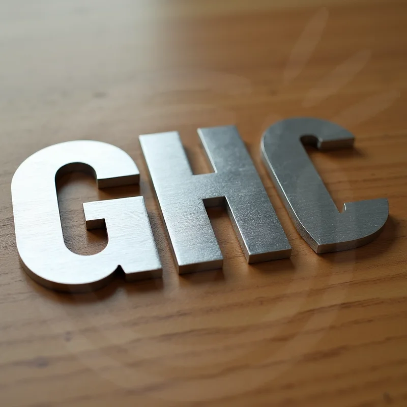 ตัวอักษรโลหะแข็ง 3 มิติแบบกําหนดเองสําหรับป้ายร้านค้าป้ายธุรกิจที่ทนทานกลางแจ้งที่สมบูรณ์แบบสําหรับร้านค้าคาเฟ่สํานักงาน