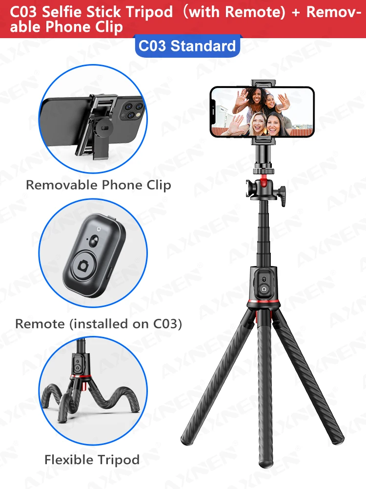 C03 Octopus Tripod