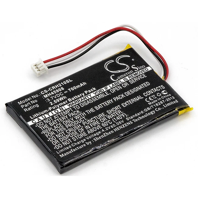 CS 700mAh Battery For CORSAIR MH45908 H2100  Gaming H2100 Dolby 7.1 Wireless Gaming Headset  CA-9011136-AP  CA-9011127-NA