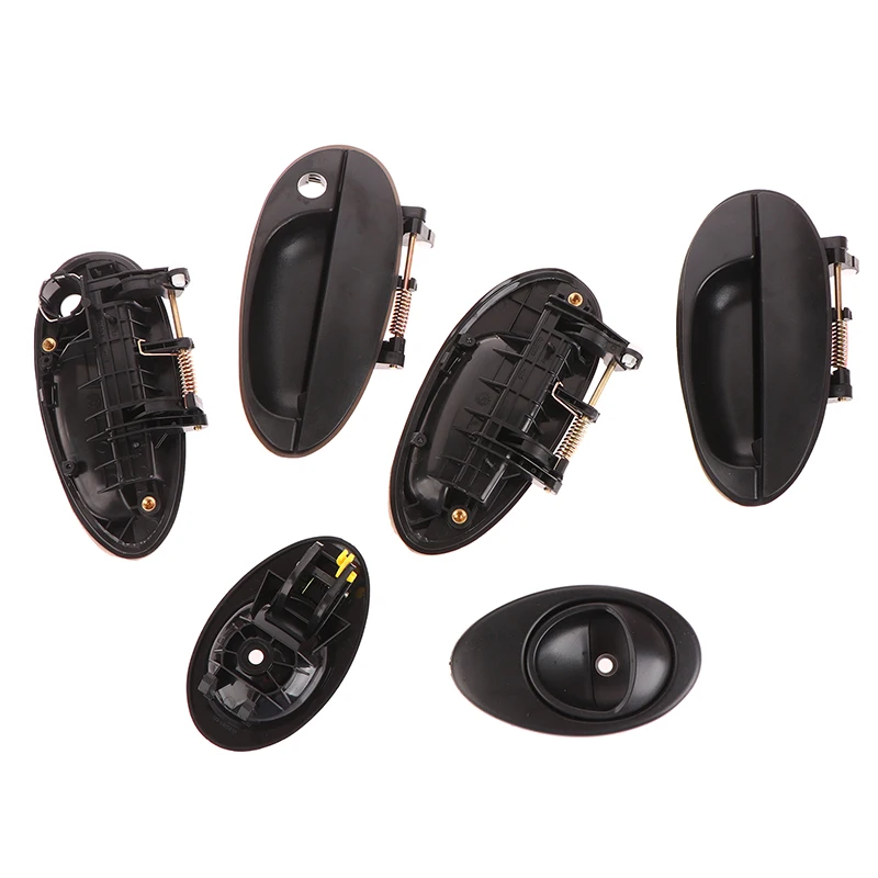 أجزاء مقبض باب السيارة الخارجية الداخلية، لوازم الأدوات الأمامية والخلفية اليسرى اليمنى