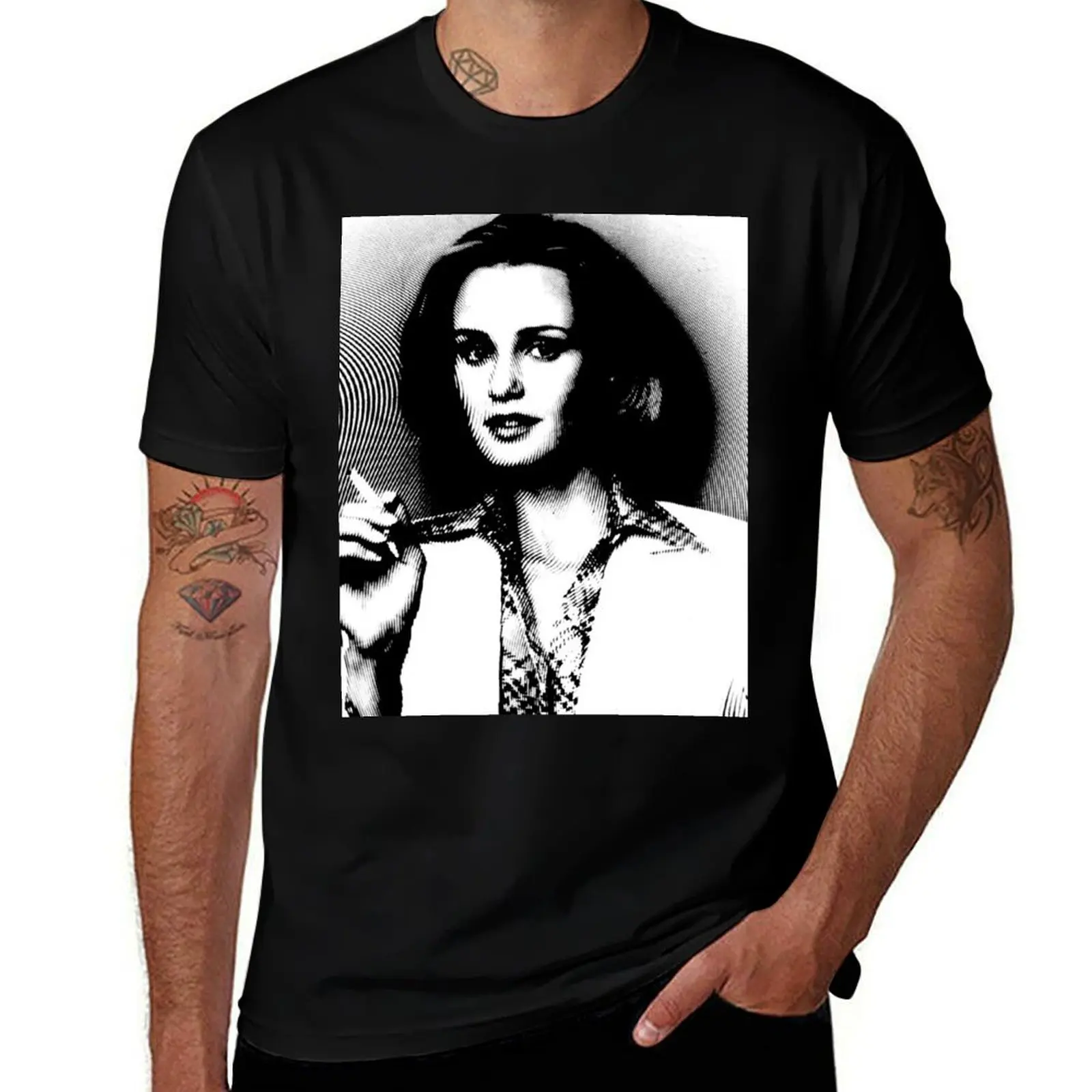 Iconic Lange T-Shirt Large Size Soft Cotton T-Shirt